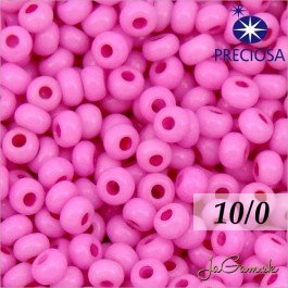 Rokajl Preciosa 10/0  ružová 10g (12051)